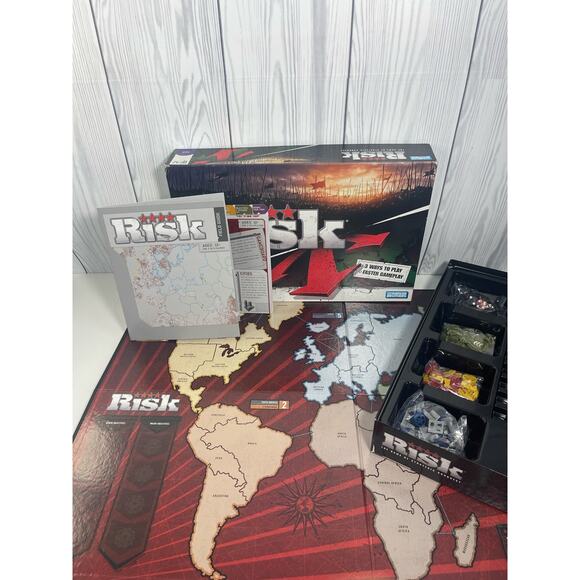 RISK The Game of Strategic Conquest Reinvention 2008 100% Complete - Picture 3 of 5